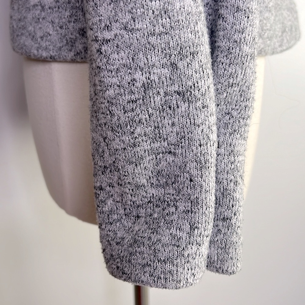 Fabletics Alpine Pullover Cozy Heathered Gray 1/4… - image 7